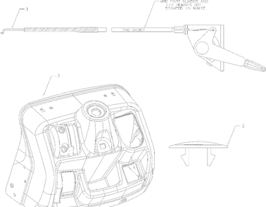 Dash-Upper Diagram and Parts List for 13AM77SSA00 2023 Yard Machines Lawn Tractor